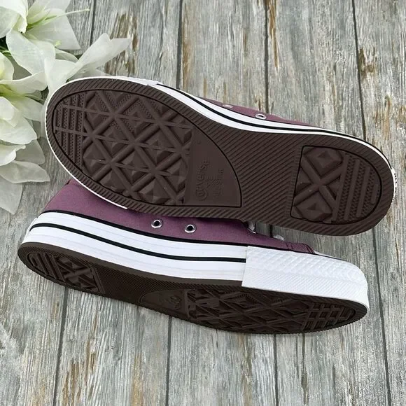 Chuck Taylor All Star EVA Lift Platform Feline Florals Sneakers Shoes Size 8 - Picture 8 of 11